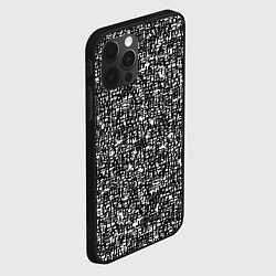 Чехол для iPhone 12 Pro Art black, цвет: 3D-черный — фото 2