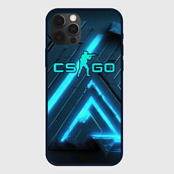 Чехол для iPhone 12 Pro Counter strike neon style, цвет: 3D-черный