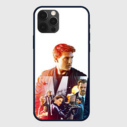 Чехол для iPhone 12 Pro Миссия невыполнима Последствия, цвет: 3D-черный