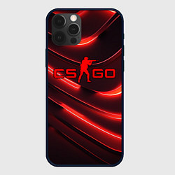 Чехол iPhone 12 Pro CS GO red neon