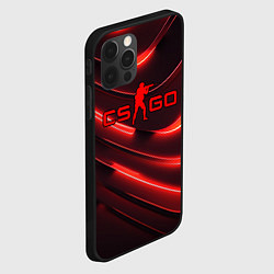 Чехол для iPhone 12 Pro CS GO red neon, цвет: 3D-черный — фото 2