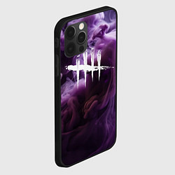 Чехол для iPhone 12 Pro Dead By Daylight Logo Smoke, цвет: 3D-черный — фото 2