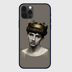 Чехол для iPhone 12 Pro Король Тимоти, цвет: 3D-черный