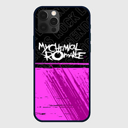 Чехол для iPhone 12 Pro My Chemical Romance rock legends: символ сверху, цвет: 3D-черный