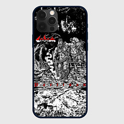 Чехол для iPhone 12 Pro Sodom Partisan, цвет: 3D-черный