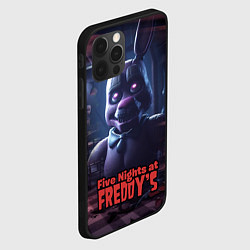 Чехол для iPhone 12 Pro Five Nights at Freddys Bonnie, цвет: 3D-черный — фото 2