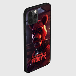 Чехол для iPhone 12 Pro Five Nights at Freddys Mangle, цвет: 3D-черный — фото 2