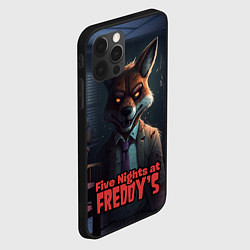 Чехол для iPhone 12 Pro Five Nights at Freddys Mangle, цвет: 3D-черный — фото 2