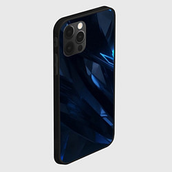 Чехол для iPhone 12 Pro Синяя безгранность, цвет: 3D-черный — фото 2