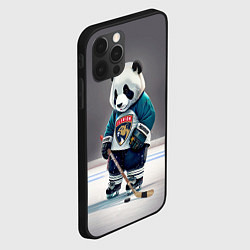 Чехол для iPhone 12 Pro Panda striker of the Florida Panthers, цвет: 3D-черный — фото 2