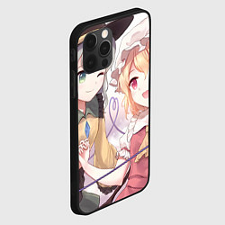 Чехол для iPhone 12 Pro Touhou Project Койши Комейдзи и Фландр Скарлет, цвет: 3D-черный — фото 2