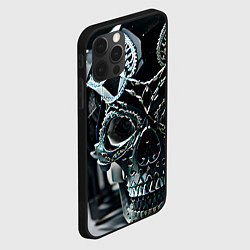 Чехол для iPhone 12 Pro Смутный взгляд, цвет: 3D-черный — фото 2