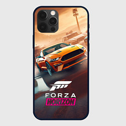 Чехол для iPhone 12 Pro Forza Horizon race, цвет: 3D-черный