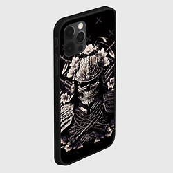 Чехол для iPhone 12 Pro Дух японского самурая, цвет: 3D-черный — фото 2