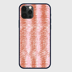 Чехол для iPhone 12 Pro Произвольная абстракция каракули, цвет: 3D-черный