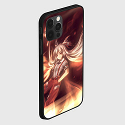 Чехол для iPhone 12 Pro Touhou Project Фудзивара но Моко, цвет: 3D-черный — фото 2