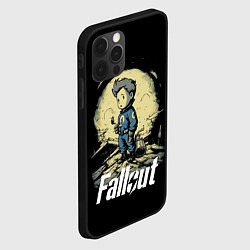 Чехол для iPhone 12 Pro Fallout boy, цвет: 3D-черный — фото 2
