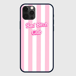 Чехол для iPhone 12 Pro Bad Bitch Club - barbie style, цвет: 3D-черный