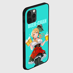Чехол для iPhone 12 Pro Beer - chan, цвет: 3D-черный — фото 2