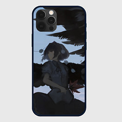 Чехол для iPhone 12 Pro Touhou Project Aya Шамеймару, цвет: 3D-черный