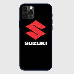 Чехол для iPhone 12 Pro Suzuki sport brend, цвет: 3D-черный