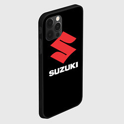 Чехол для iPhone 12 Pro Suzuki sport brend, цвет: 3D-черный — фото 2