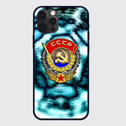 Чехол для iPhone 12 Pro Назад в ссср негатив, цвет: 3D-черный