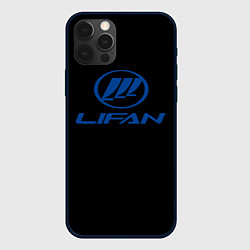 Чехол для iPhone 12 Pro Lifan auto, цвет: 3D-черный