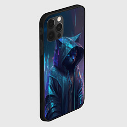 Чехол для iPhone 12 Pro Дождь и ночь, цвет: 3D-черный — фото 2