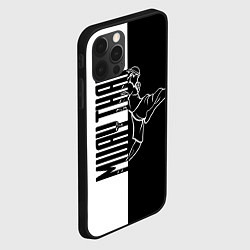 Чехол для iPhone 12 Pro Muay-Thai, цвет: 3D-черный — фото 2