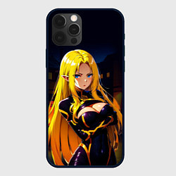 Чехол для iPhone 12 Pro Альфа - Сад теней, цвет: 3D-черный