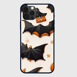 Чехол для iPhone 12 Pro Сладкий хеллоуин, цвет: 3D-черный