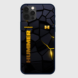 Чехол iPhone 12 Pro Hummer - плиты с эффектом свечения