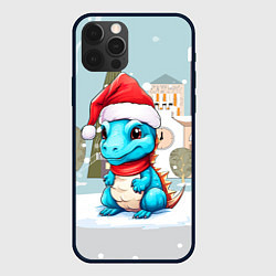 Чехол для iPhone 12 Pro Северный дракон, цвет: 3D-черный