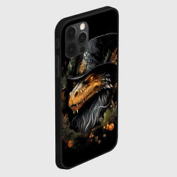 Чехол для iPhone 12 Pro Дракон царства снега и льда, цвет: 3D-черный — фото 2
