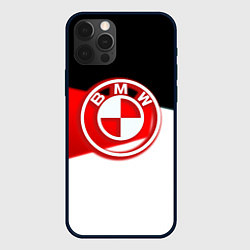 Чехол для iPhone 12 Pro BMW geometry sport, цвет: 3D-черный