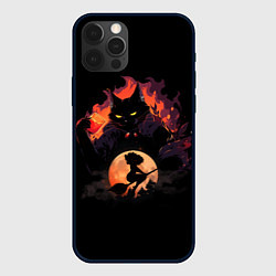 Чехол для iPhone 12 Pro Маргарита и Бегемот, цвет: 3D-черный