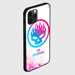 Чехол для iPhone 12 Pro The Offspring neon gradient style, цвет: 3D-черный — фото 2