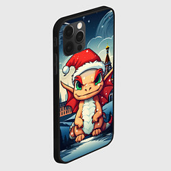 Чехол для iPhone 12 Pro Дракоша в России, цвет: 3D-черный — фото 2