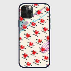 Чехол для iPhone 12 Pro Momaland pattern, цвет: 3D-черный