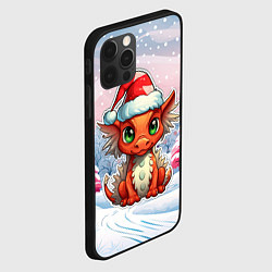 Чехол для iPhone 12 Pro Символ нового 2024 года, цвет: 3D-черный — фото 2