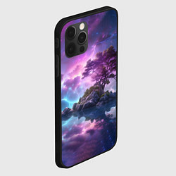 Чехол для iPhone 12 Pro Волшебный остров, цвет: 3D-черный — фото 2
