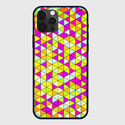 Чехол iPhone 12 Pro Треугольный витраж