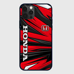 Чехол для iPhone 12 Pro Red sport - honda, цвет: 3D-черный