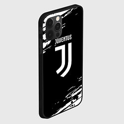 Чехол для iPhone 12 Pro Juventus спорт краски, цвет: 3D-черный — фото 2