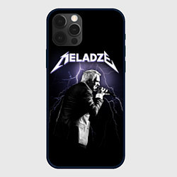 Чехол для iPhone 12 Pro Meladze - Metallica, цвет: 3D-черный