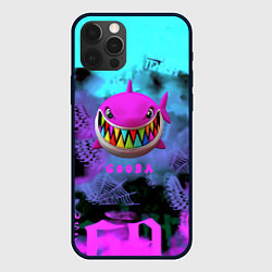 Чехол для iPhone 12 Pro 6ix9ine neon, цвет: 3D-черный