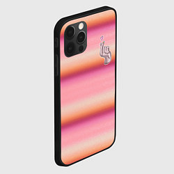 Чехол для iPhone 12 Pro Рука-Вещь: текстура свитера Энид из сериала Уэнсде, цвет: 3D-черный — фото 2
