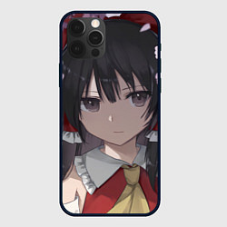 Чехол для iPhone 12 Pro Touhou Project Рейму Cute Сакура, цвет: 3D-черный