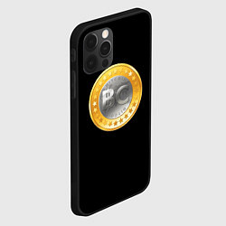 Чехол для iPhone 12 Pro BTC money, цвет: 3D-черный — фото 2